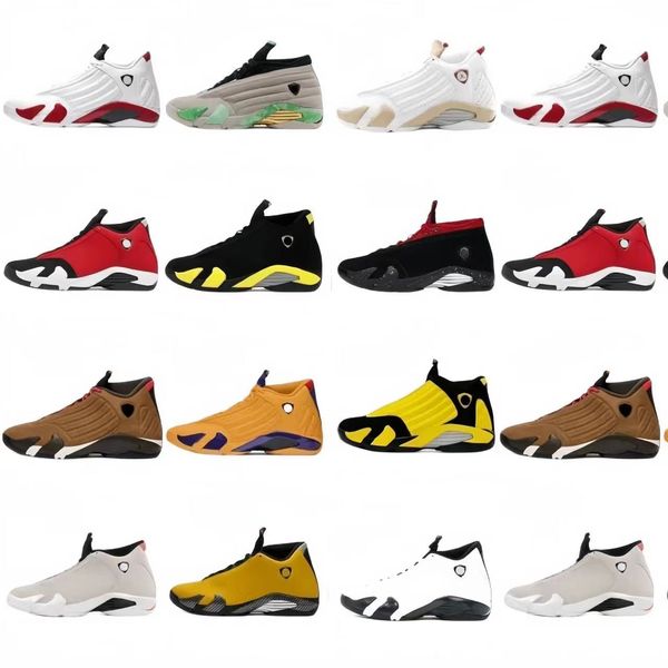

14s basketball shoes men jumpman 14 ginger candy cane winterized gym red blue desert sand defining moments hyper royal retro mens trainers s