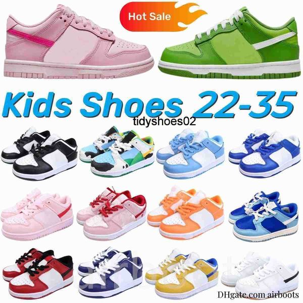 

kids shoes low boys sports girls baby sneakers designer trainers running shoe chunky black panda kid youth toddler infants triple pink stran