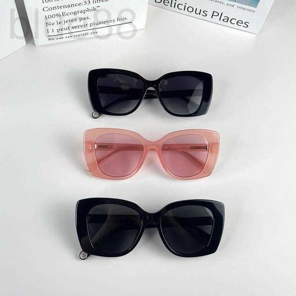 

sunglasses designer 2023 new anti uv fashion box plate sun glasses ch5504 inj0, White;black