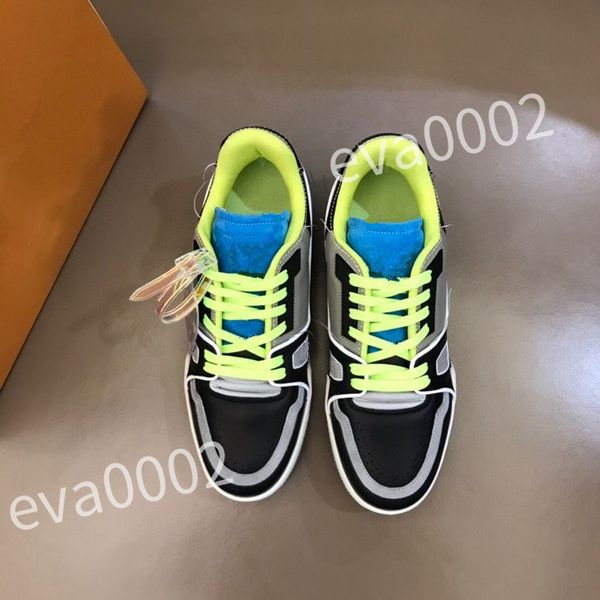 

designer men causal shoes fashion woman leather lace up platform sole sneakers white black mens womens size 39-44 rd1012