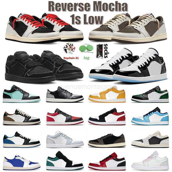 

low 1s basketball shoes reverse mocha jumpman 1 lows black phantom concord fragment pine green bred toe light smoke grey trainers sneakers m