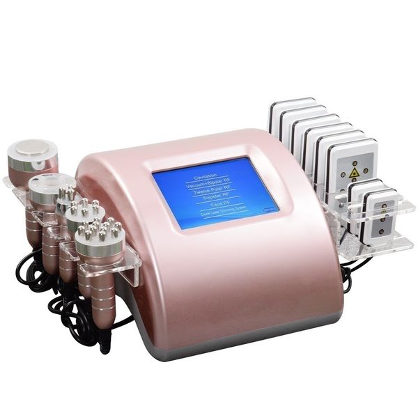 

6 in 1 40k 80k slimming machine body sculpting beauty products cavitation laser beauty equipment