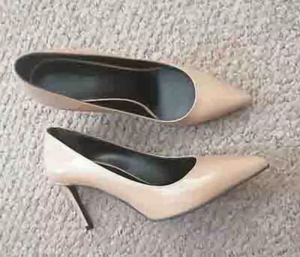 

summer designer sandals high heel lacquer black nude leather powder noodle party must-have fashion items