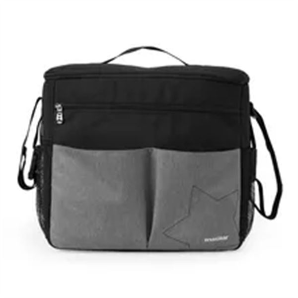 

diaper bag nursing bag mummy backpack nappy baby diapers bag maternity travel mommy bag for stroller large capacity insulation a2, Black