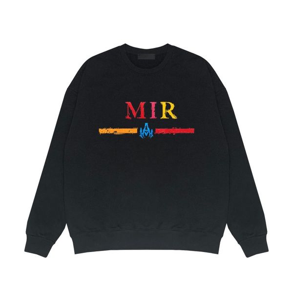 

mens designer hoodie am sweatshirts fashion letter printing men women hoodies clothing print pullover winter coat asian size xl xxl, Black