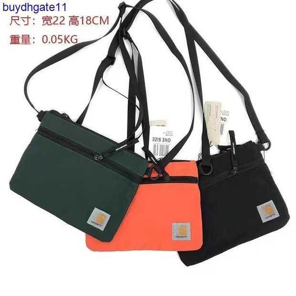 

p49o fashion luxury brand carthart accessories new car h slim rope phone bag nylon fabric one shoulder crossbody casual small square, Silver