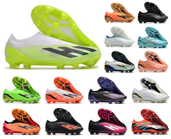 

mens soccer football shoes boots cleats x crazyfast.1 ll fg crazyrush x speedportal fg slip-on speedportal size us 6.5-11