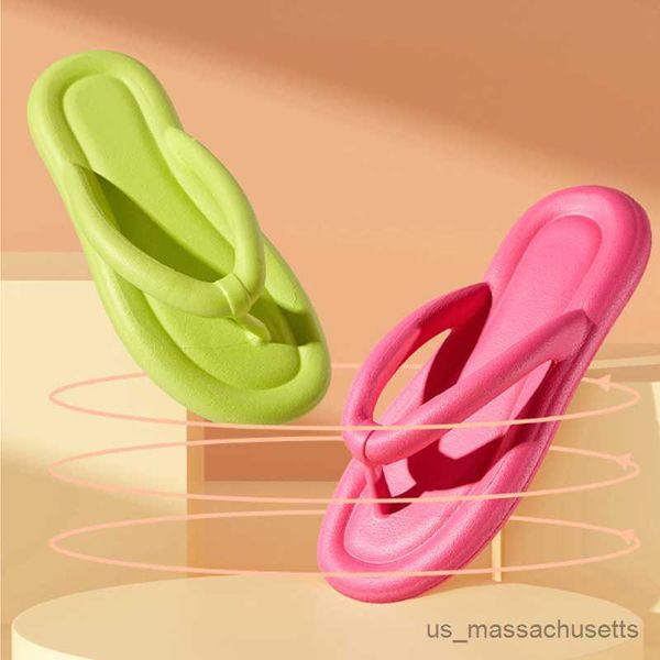 

slipper holiday summer slippers women flip flops beach sandals non-slip casual flat shoes indoor house shoes for women outdoor r230816, Black;grey