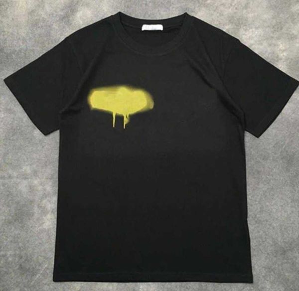 

v240 men's t shirts 21ss designer of luxury t shirt brand palms angels angel t shirt pa clothing spray letter short sleeve spring summe, White;black