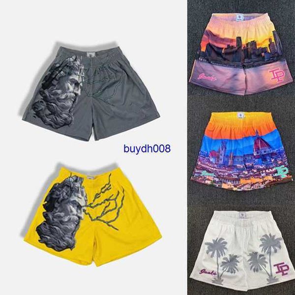 

fiyg men's shorts ip american fashion brand sports fitness leisure basketball running quick dried knee, White;black