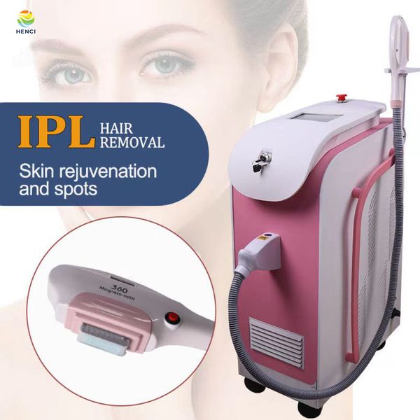 

factory direct sale vertical ipl laser hair removal beauty equipment 360 magneto optical hair removal for commercial, Black
