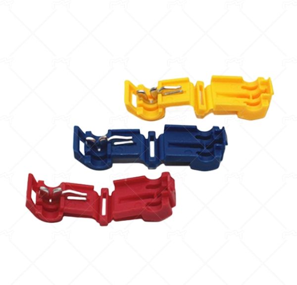 

t-type no-break wire luminaire branch clamp with quick connector terminal wire connection connector/terminal block ant clip customization av
