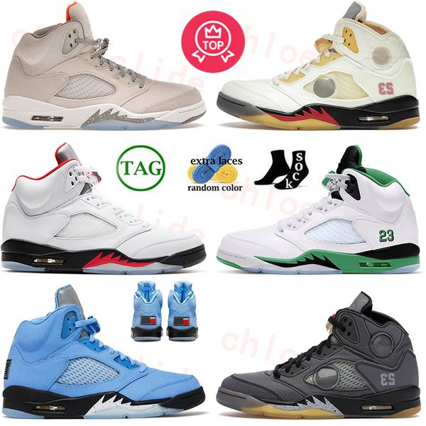 

jumpman 5 basketball shoes sail 5s sneakers fire red craft light orewood brown black muslin unc aqua olive burgundy mens trainers dhgate sho