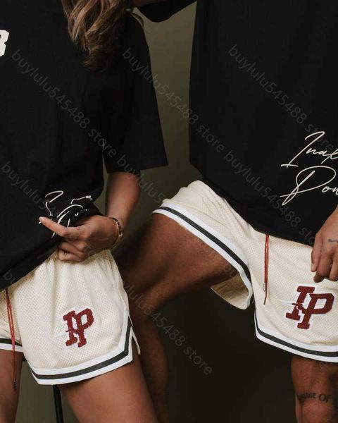

men's shorts american trendy brand ip for new color matching running sports basketball casual quarter pants 2wa1, White;black