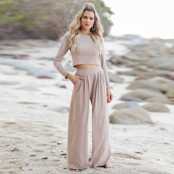 

fashion casual pants set 2023 spring new short sleeve t-shirt and pants two piece set large womens wear, White