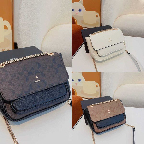 

tote bag designer bag leather handbag women fashion color matching shoulder messenger bags beach totes lady purse 221019