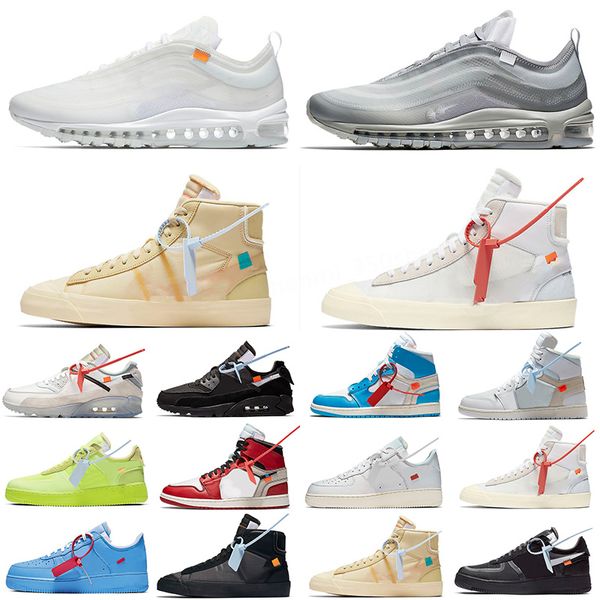 

presto off triple white blazer mid running shoes fly knit racer mens black desert trainers designer sneaker university red athletic walking
