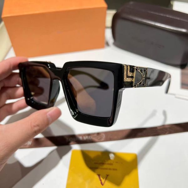 

2023 new fashion trend design men's and women's sunglasses sports casual uv protection sunglasses, White;black