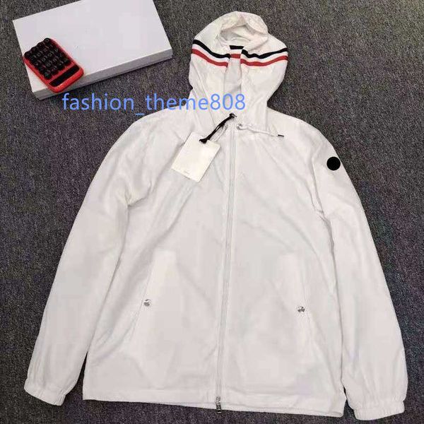 

2023 fashion mens designer jacket coat caps winter autumn slim stylist men women windbreaker outerwear zipper hoodies jackets coats no nfc, Black;brown