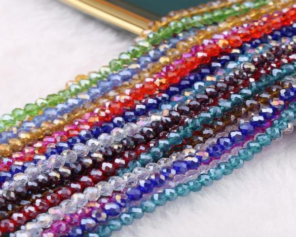 

ab multicolour abacus crystal glass loose beads faceted necklace bracelet colors jewelry making 17 u27425662