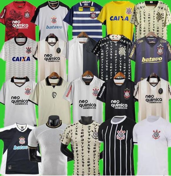 

corinthian soccer jerseys 2023 2024 gabriel 00 01 09 10 11 12 14 15 18 19 22 23 football shirt retro 2000 2009 2010 2011 2012 2014 fans play, Black;yellow