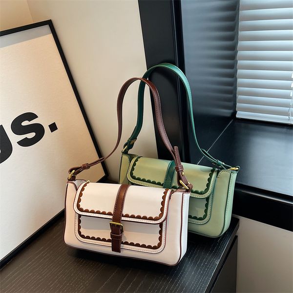 

evening bags retro contrasting pu small square bag women armpit bag silver chic female shoulder party clutches trend lady purses and ha 2308