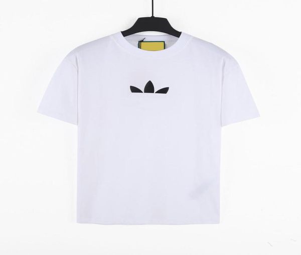 

men039s tshirts round neck embroidered and printed polar style summer wear with street pure cotton t1e5145300, White;black