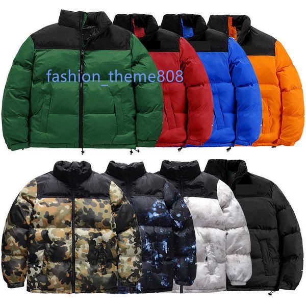 

puffer jacket down cotton jackets designer coat men women zipper patchwork embroideried letters pockets winter streetwear outdoor bodywarmer, Black;brown
