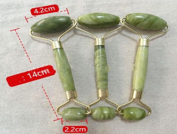 

in stock natural facial massage jade roller face thin massager lose weight beauty care roller tool 2672211