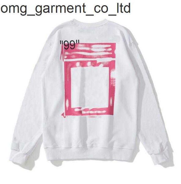 

mens hoodies winter offs streetwear letter hoodie mans designers hooded skateboards white fashion brand pullover sweatshirt clothes womens m, Black