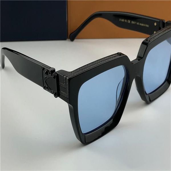 

2020 luxury millionairesunglasses1165 full frame vintage designer sunglasses for men shiny gold logo sell gold plated 53r, White;black
