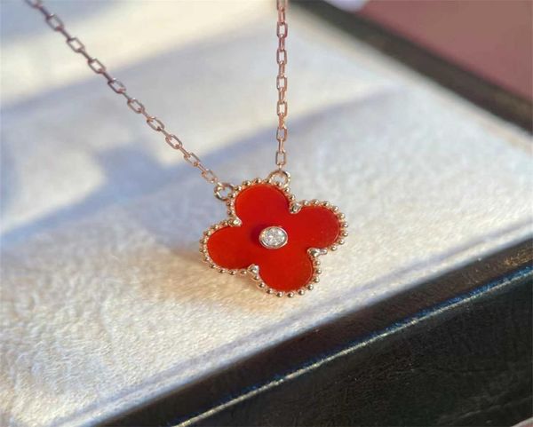 

fashional new womens luxury designer sterling silver necklace pendant heart bead chain rose gold and gold luxurious for women fash2504821