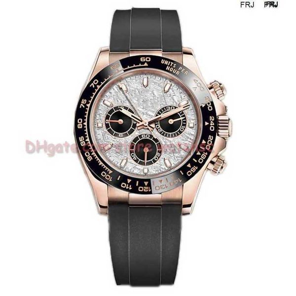 

rolaxs watch mens sc 41mm automatic with box stainless steel multidial waterproof luminous classic genero 80wp frj, Slivery;black