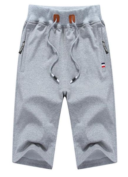 

solid men039s shorts 5xl summer mens beach shorts cotton casual male homme brand clothing 4 colors8701166, White;black