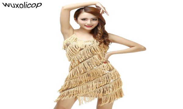 

woman 1920s vintage great gatsby party sequin dress vneck summer cami dress gold fringe dress vestidos flapper costumes j1904603999, Black;pink