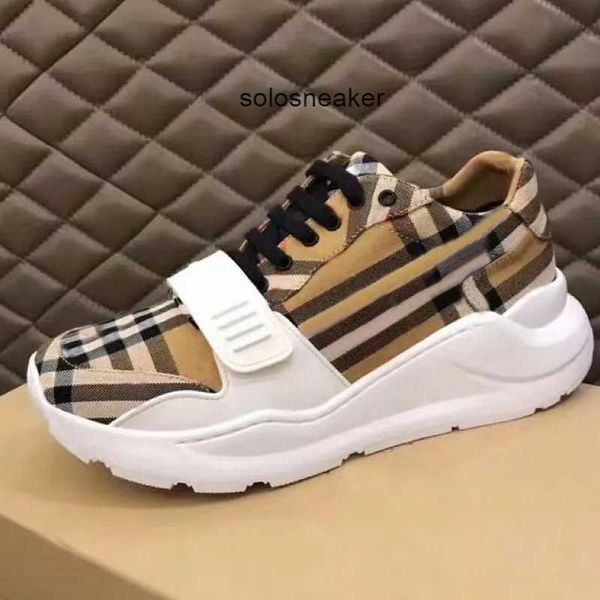 

m burberies burbreries burberriness woman casual shoes women travel leather laceup sneaker platform cowhide lady flat shoe designer running