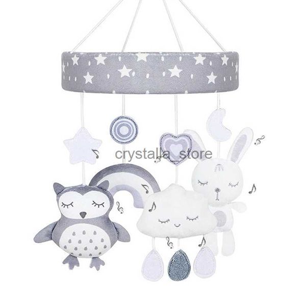 

baby rattles mobiles educational toys for kid holder rotating bed bell toddler bed bell kids stroller hanging doll toy hkd230817