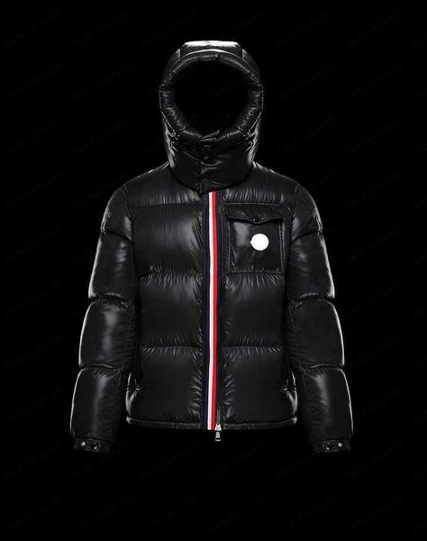 

brand winter puffer jacket mens down jacket men woman thickening warm coat leisure men's clothing fashion outdoor jackets womans design, Black