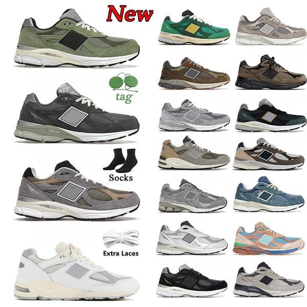 

designer 990 v3 running shoes balance sports 990v3 womens mens trainers protection pack grey jjjjound brown black green gold teddy eur 36-45