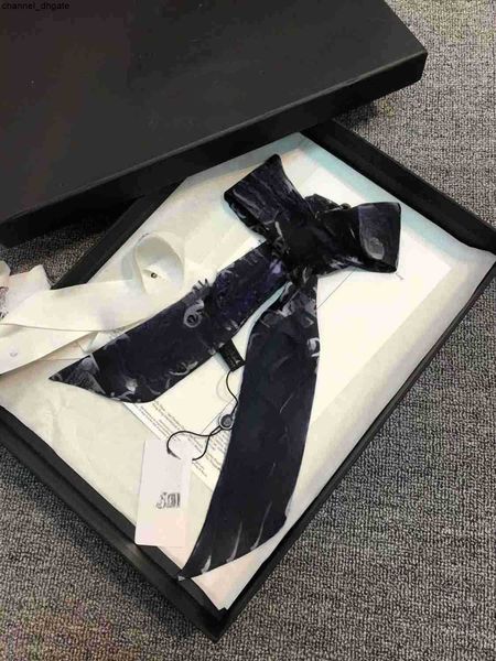 

new style channel scarf small silk scarves for travel headbands small fragrant wind straps fashionable and versatile imitation silk streamer, Blue;gray