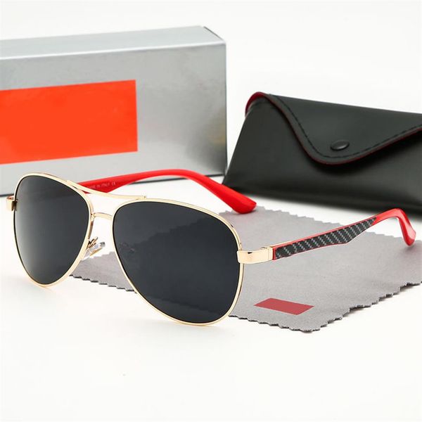 

1 piece 50mm lens eyeglass men classic brand retro women ray 8313 sunglasses luxury designer eyewear pilot sun glasses uv protecti271d, White;black