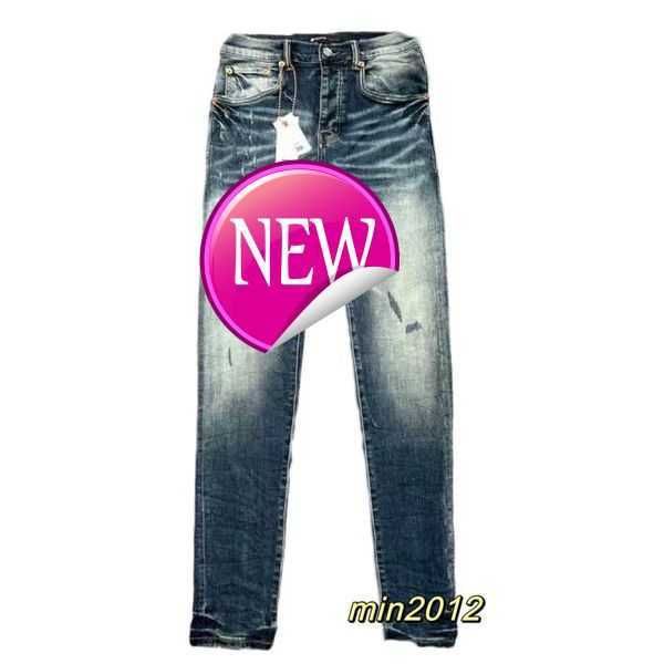 

purple designer jeans mens pants pantalones ripped straight regular denim tears long designer jeans 4 5uqy, Blue