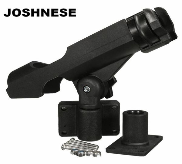 

fishing support rod holder bracket kayaking yacht fishing tackle tool 360 degrees rotatable rod holder with screws for boat1096895