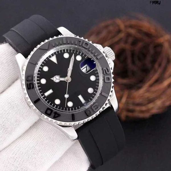 

rolaxs watch designer es mens with box 41mm mechanical automatic ceramic bezel sapphire master sports glide buc kwue frj, Slivery;black