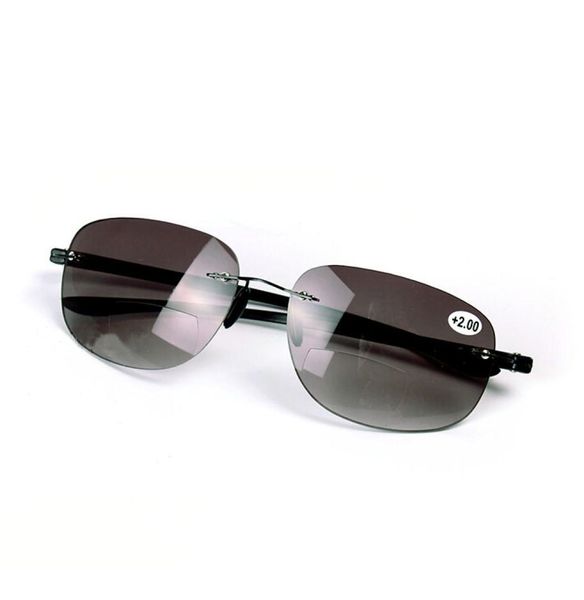 

fashion bifocals reading glasses eyeglasses men eyewear black lens sunglasses outside diving eye reader 1035 strength far and6068169