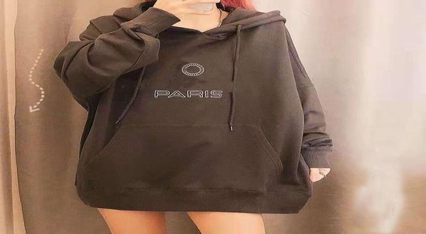 

22ss women's hoodies soft breathable prints letter man and woman hoody girl female white black pink long sleeve cool hoodie coats xs-5