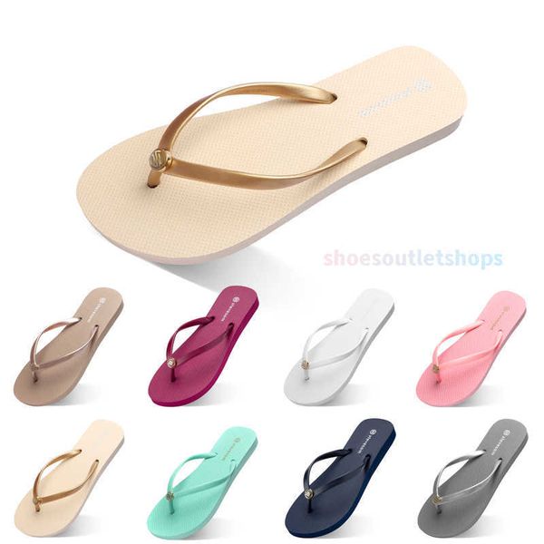 

triple flip women slippers shoes flops white black green orange pink red womens summer outdoor slide sneaker breathable515 s