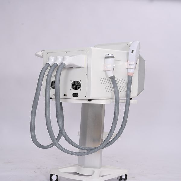 

3 in 1 fast permanent professional hair removal laser tattoo removal machine for beauty salon use, Black