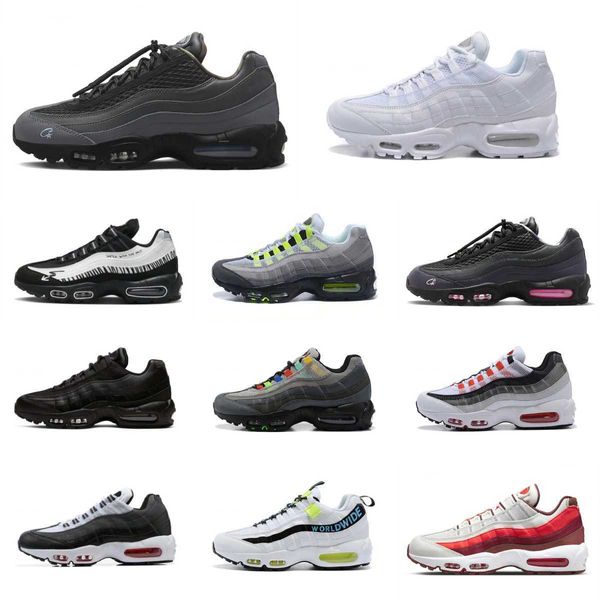 

trainers 95 mens sports casual shoes 95s classic og triple aegean storm solar red black white blue olive tones outdoor maxes club neon smoke