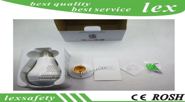

960p 360 degree smart panoramic bulb ip home security camerasmart home 3d vr camera 13mp home security wifi camera4935956